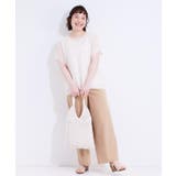 【S-LL/2点セット】涼やかに楽に決まる タンクトップ+編み柄ニット | SHOO・LA・RUE | 詳細画像29