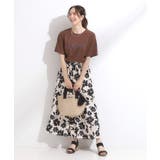 【洗える/S-LL/ひんやり/UV】選べる6柄 プリントTシャツ | SHOO・LA・RUE | 詳細画像43