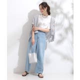 【洗える/S-LL/ひんやり/UV】選べる6柄 プリントTシャツ | SHOO・LA・RUE | 詳細画像3