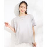 【S-LL/UV/吸水速乾】さらりと着こなす 肩タックゆるトップス | SHOO・LA・RUE | 詳細画像1