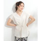 【S-LL】シルエットが変えられる サファリシャツ | SHOO・LA・RUE | 詳細画像3