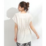 【S-LL】シルエットが変えられる サファリシャツ | SHOO・LA・RUE | 詳細画像4