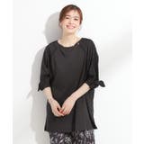 【S-LL】お袖デザインが華やか はしごレースチュニック | SHOO・LA・RUE | 詳細画像5