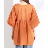 【S-LL】一枚で着映え バルーンスリーブブラウス | SHOO・LA・RUE | 詳細画像15