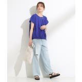 インせず決まる 異素材使い デザイントップス | SHOO・LA・RUE | 詳細画像11 