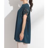 【S-LL】上品華やか お袖レースチュニックトップス | SHOO・LA・RUE | 詳細画像14 