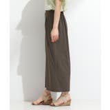 【S-LL/ひんやり】さらさらストレッチ ガウチョパンツ | SHOO・LA・RUE | 詳細画像6 