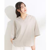 【S LL 洗濯後しわになりにくい】バックギャザーがアクセント | SHOO・LA・RUE | 詳細画像9
