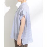 【S-LL】さらシャリコットン 上品なシアー感のデザインシャツ | SHOO・LA・RUE | 詳細画像18