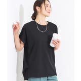 ブラック(019) | 体型カバーに タック入りドルマントップス | SHOO・LA・RUE