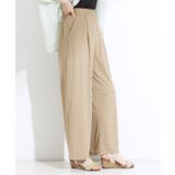 【S-LL/ひんやり/UV】リラクシーな穿き心地 エアリーワイドパンツ | SHOO・LA・RUE | 詳細画像10 