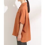 【洗える/S-LL/5分袖】1枚でも羽織としても。さらさらドレープシャツ | SHOO・LA・RUE | 詳細画像18