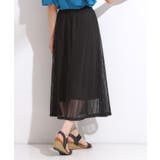 【2WAY】裏地を外してレイヤードにも! レース調スカート | SHOO・LA・RUE | 詳細画像2 