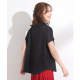 【S-LL】こだわりの襟バランスが大人かわいい ボックスシルエットトップス | SHOO・LA・RUE | 詳細画像2