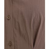 【S-LL/ひんやり】ウエストタックで程よくシェイプ 大人の上品ブラウス | SHOO・LA・RUE | 詳細画像8 