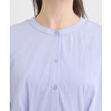 【S-LL/ひんやり】ウエストタックで程よくシェイプ 大人の上品ブラウス | SHOO・LA・RUE | 詳細画像16 