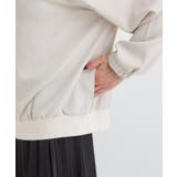 【洗濯機可/S-LL】さっと羽織れる 軽量リブブルゾン | SHOO・LA・RUE | 詳細画像18