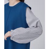 【2点セット/S-LL】着回し自在 スポンディッシュニットベスト&フレアシャツ | SHOO・LA・RUE | 詳細画像40