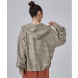【S-LL/洗濯機可】大人カジュアルに。裾ドロスト フードチェックシャツ | SHOO・LA・RUE | 詳細画像6