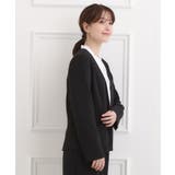 きちんと楽に。カットジョーゼットジャケット | SHOO・LA・RUE | 詳細画像2