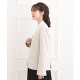 きちんと楽に。カットジョーゼットジャケット | SHOO・LA・RUE | 詳細画像6