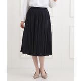 【洗濯機可/着丈選べる】軽やかプリーツスカート | SHOO・LA・RUE | 詳細画像26 