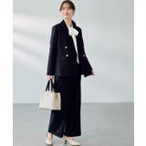 【洗濯機可/S-3L】やわらかなリボンボウタイが魅力 大人の華やかブラウス | SHOO・LA・RUE | 詳細画像21 