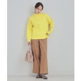 【洗濯機可/S-LL】もちもちハイネックニット | SHOO・LA・RUE | 詳細画像11 