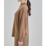 【洗濯機可/S-LL】もちもちハイネックニット | SHOO・LA・RUE | 詳細画像26 