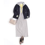 【洗濯機可/S-LL/セットアップ可】シンプルきれい見え クルーネックニット | SHOO・LA・RUE | 詳細画像28 