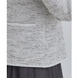 【S-3L】柔らかく軽い ライトツイードジャケット | SHOO・LA・RUE | 詳細画像20 