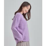 【洗濯機可】選べる8色で色違いも欲しくなる ふんわりゆるニット | SHOO・LA・RUE | 詳細画像26