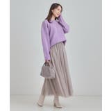 【洗濯機可】選べる8色で色違いも欲しくなる ふんわりゆるニット | SHOO・LA・RUE | 詳細画像27