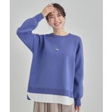 【洗濯機可/S-LL】さらに軽くなった スポンディッシュ裾フェイクトップス | SHOO・LA・RUE | 詳細画像6 