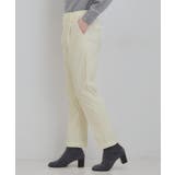 【洗濯機可/S-LL/あったか】すっきり上品に 裏起毛テーパードパンツ | SHOO・LA・RUE | 詳細画像10 