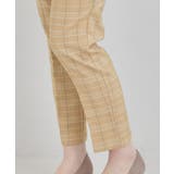 【洗濯機可/S-LL/あったか】すっきり上品に 裏起毛テーパードパンツ | SHOO・LA・RUE | 詳細画像23 