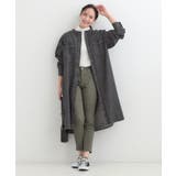 【ライトオンスデニム/S-LL】体型カバーにも ロングデニムシャツワンピース | SHOO・LA・RUE | 詳細画像3 