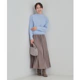 【洗濯機可/毛玉になりにくい】お袖パールで上品な ハイネックニット | SHOO・LA・RUE | 詳細画像3 