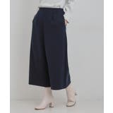 【洗濯機可/S-LL/あったか】体型カバーにも 裏起毛ガウチョパンツ | SHOO・LA・RUE | 詳細画像2 