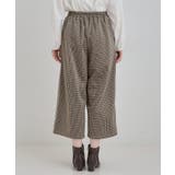 【洗濯機可/S-LL/あったか】体型カバーにも 裏起毛ガウチョパンツ | SHOO・LA・RUE | 詳細画像15 