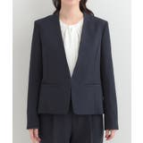 【3点スーツセット/洗濯機可】時短で好印象 セットアップ+ブラウス | SHOO・LA・RUE | 詳細画像15 