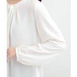 【3点スーツセット/洗濯機可】時短で好印象 セットアップ+ブラウス | SHOO・LA・RUE | 詳細画像38 