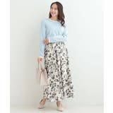 【洗濯機可/S-LL/アンサンブル可】すっきりと好印象 配色クルーネックニット | SHOO・LA・RUE | 詳細画像11 