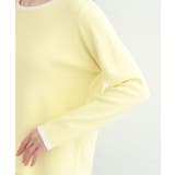 【洗濯機可/S-LL/アンサンブル可】すっきりと好印象 配色クルーネックニット | SHOO・LA・RUE | 詳細画像23 