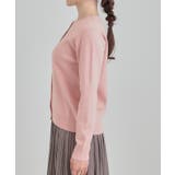 【洗濯機可/S-LL】すっきり見えでやわらかタッチな クルーネックカーディガン | SHOO・LA・RUE | 詳細画像14 