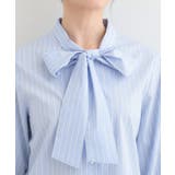 イージーケアリボンブラウス | SHOO・LA・RUE | 詳細画像16 