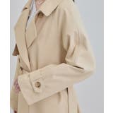 【S-LL/撥水】通勤やお出かけにも活躍 ミドルトレンチコート | SHOO・LA・RUE | 詳細画像19 