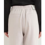 【SS-LL/洗濯後しわになりにくい】スマートに見えるイージーテーパードパンツ | SHOO・LA・RUE | 詳細画像25 