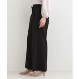 【着丈選べる/S-LL】センタープレスできちんと見え イージーワイドパンツ | SHOO・LA・RUE | 詳細画像9 