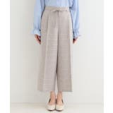 【着丈選べる/S-LL】センタープレスできちんと見え イージーワイドパンツ | SHOO・LA・RUE | 詳細画像32 